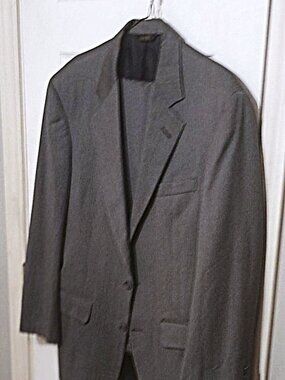 Milller Brothers LTD Men Bluish Gray 2 Piece Suit  39S